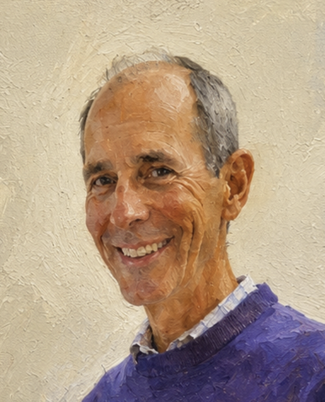 Painted portrait of Richard Conley